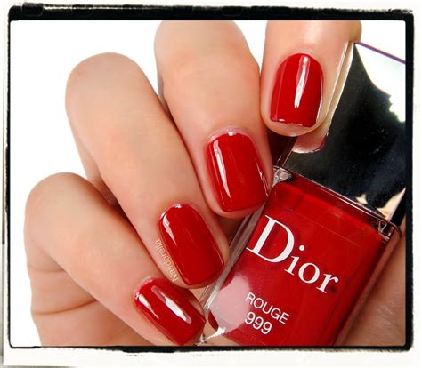 vernis dior rouge 999